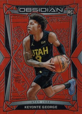 2023 Obsidian #35 Electric Etch Orange Flood /99