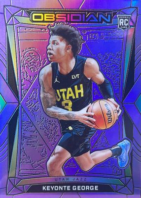 2023 Obsidian #35 Electric Etch Purple Flood /49