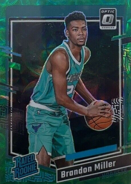 Brandon Miller 2023 Optic #219 International Green /65 Price Guide