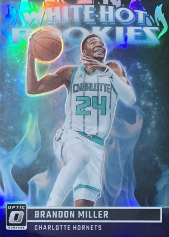 Brandon Miller 2023 Optic #10 White Hot Rookies - Holo Price