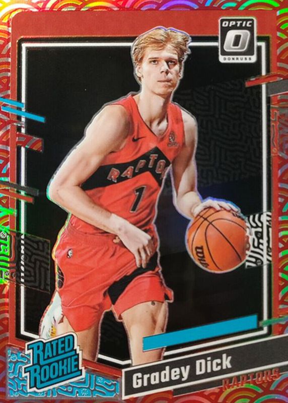 Gradey Dick 2023 Optic #212 Photon /(SSP) Rookie RAW