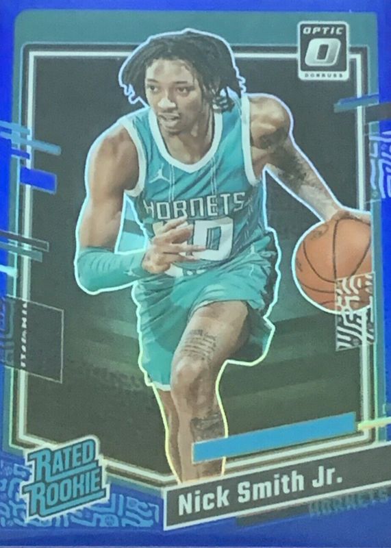 Nick Smith Jr. 2023 Optic #224 Blue /49 Rookie RAW