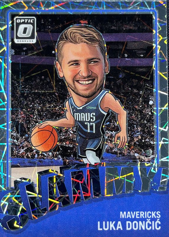 Luka Doncic 2023 Optic #17 Slammy! PSA 10