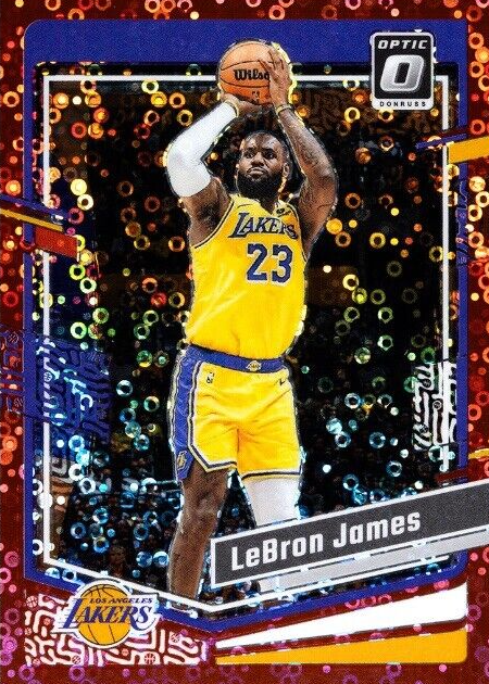その他 PANINI OPTIC LeBRON JAMES Ticket Red 2021-22 Panini Contenders LeBron James Red Foil Game Ticket