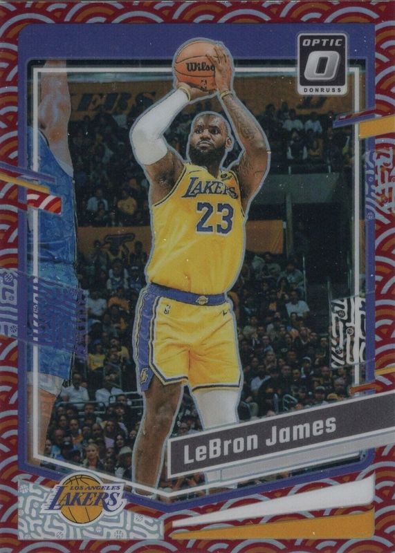 LeBron James 2023 Optic #65 Photon /(SSP) PSA 10