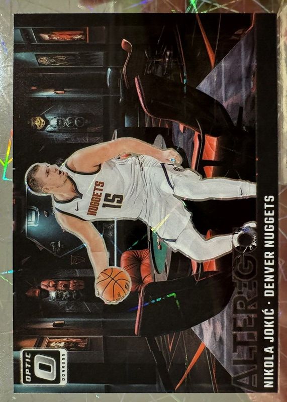 Nikola Jokic 2023 Optic #8 Alter Ego BGS 9.5