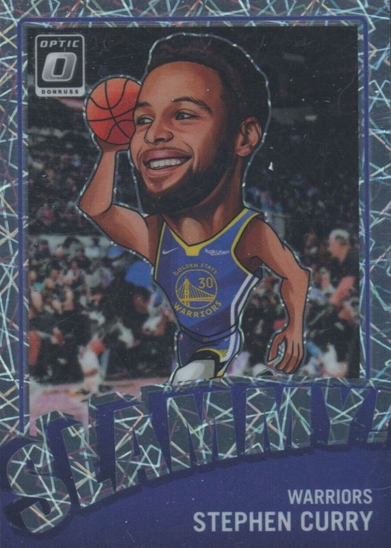 Stephen Curry 2023 Optic #20 Slammy! SGC 10