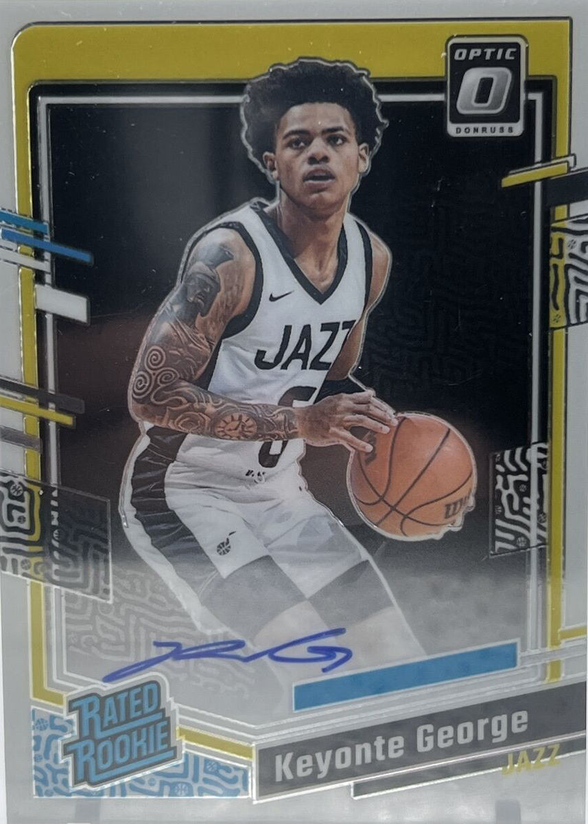 Keyonte George 2023 Optic #290 Rated Rookie Signatures Price Guide 