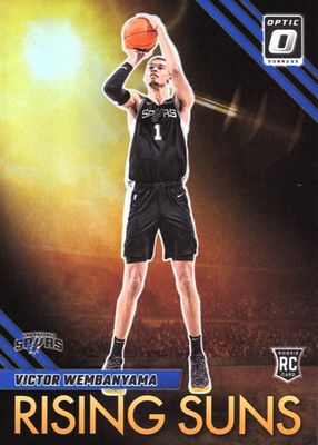 2023 Optic #11 Rising Suns - Blue /49