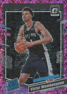 2023 Optic #225 Fast Break Pink /25