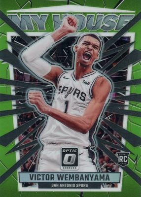 2023 Optic #6 My House - Lime Green /149
