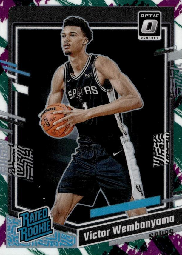 Victor Wembanyama 2023 Optic #225 Jazz /(SSP) Price Guide - Sports 