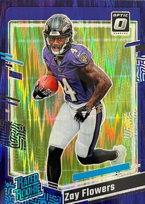 Zay Flowers 2023 Prizm #307 Pink Price Guide - Sports Card