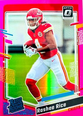 2023 Optic #257 Pink