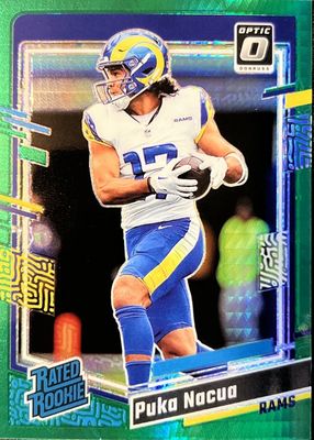 2023 Optic #238 Green Hyper