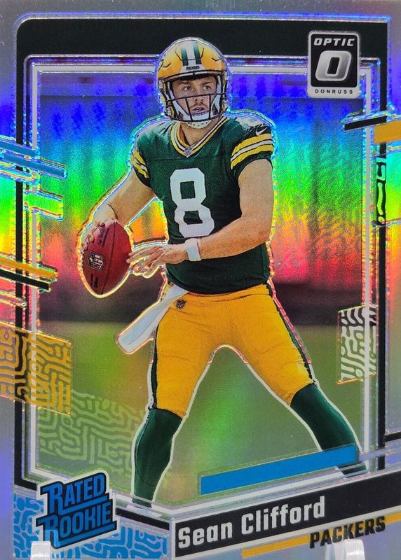 Sean Clifford 2023 Optic #242 Holo Rookie BGS 9