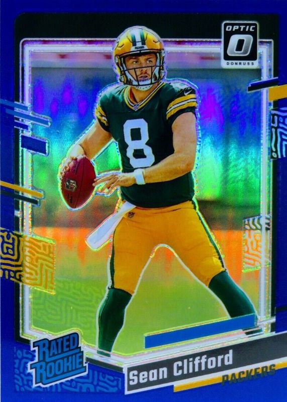 Sean Clifford 2023 Optic #242 Blue /199 Rookie SGC 9.5