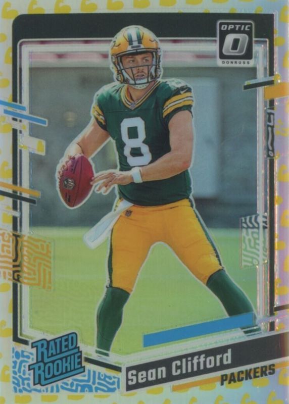 Sean Clifford 2023 Optic #242 Flex /149 Rookie RAW