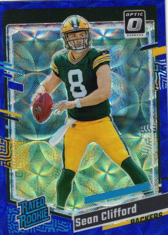 Sean Clifford 2023 Optic #242 Blue Scope Rookie SGC 9.5