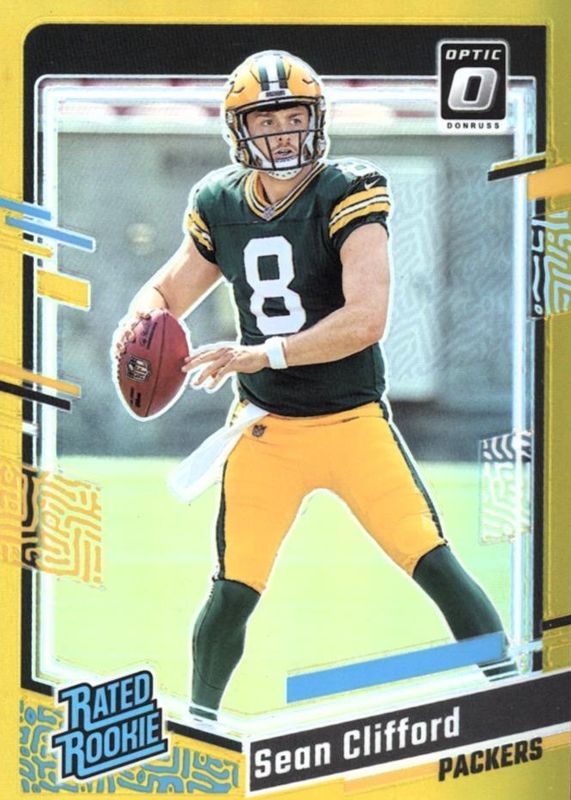 Sean Clifford 2023 Optic #242 Gold /10 Rookie SGC 10