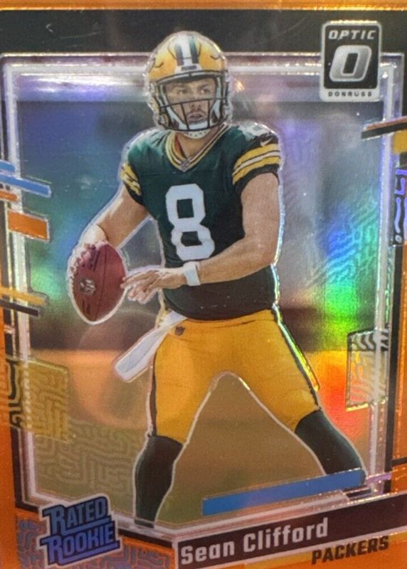 Sean Clifford 2023 Optic #242 Orange /249 Rookie SGC 9.5