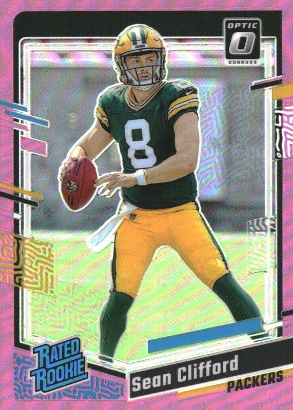 Sean Clifford 2023 Optic #242 Pink Rookie SGC 9.5