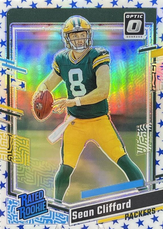 Sean Clifford 2023 Optic #242 Stars /(SSP) Rookie RAW