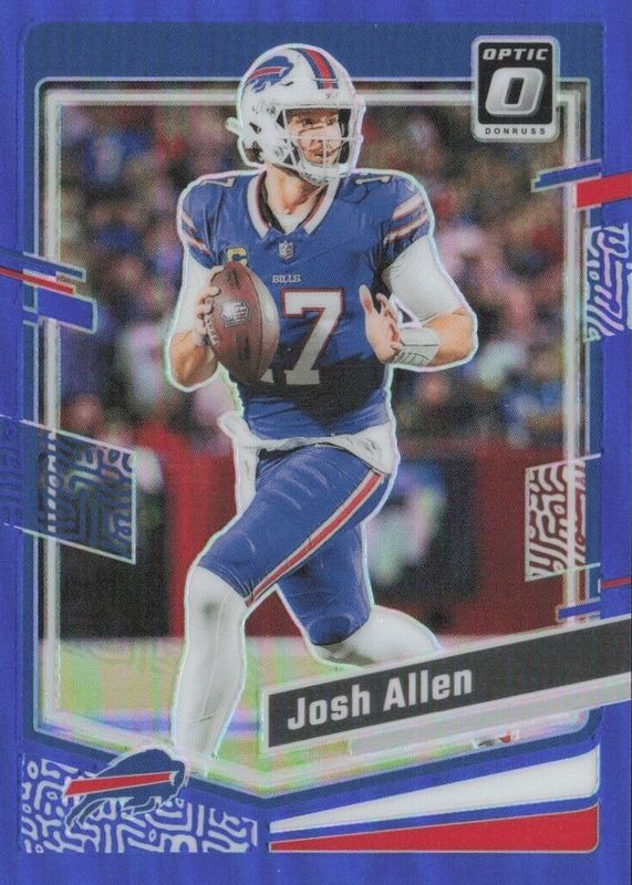 Josh Allen 2023 Optic #22 Blue /199 PSA 10