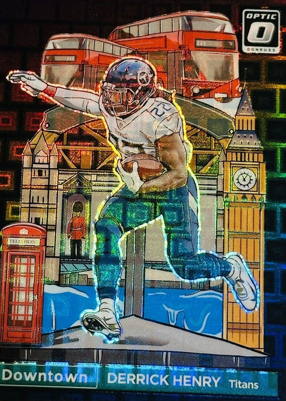 Derrick Henry 2023 Optic #10 International Downtown - Black