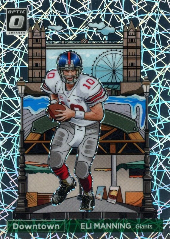 Eli Manning 2023 Optic #1 International Downtown SGC 8