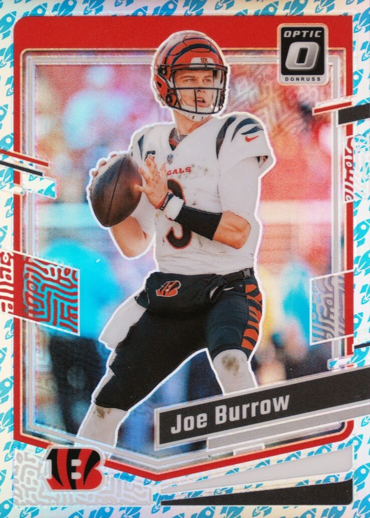 Joe Burrow 2023 Optic #42 Rocket /(SSP) Price Guide - Sports