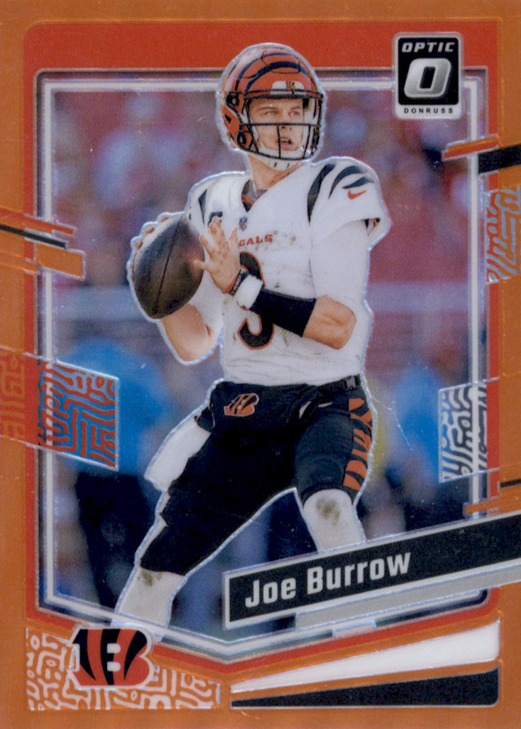 Joe Burrow 2023 Optic #42 Orange /249 Price Guide - Sports Card
