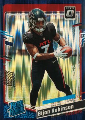 2023 Optic #206 Purple Shock