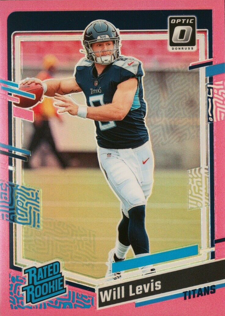 Will Levis 2023 Optic #298 Pink Price Guide - Sports Card
