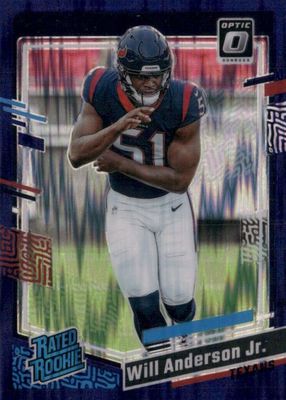 2023 Optic #246 Purple Shock