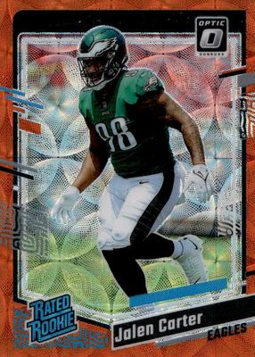 JALEN CARTER 2023 Panini Elite Pen Pals Rookie Auto RC