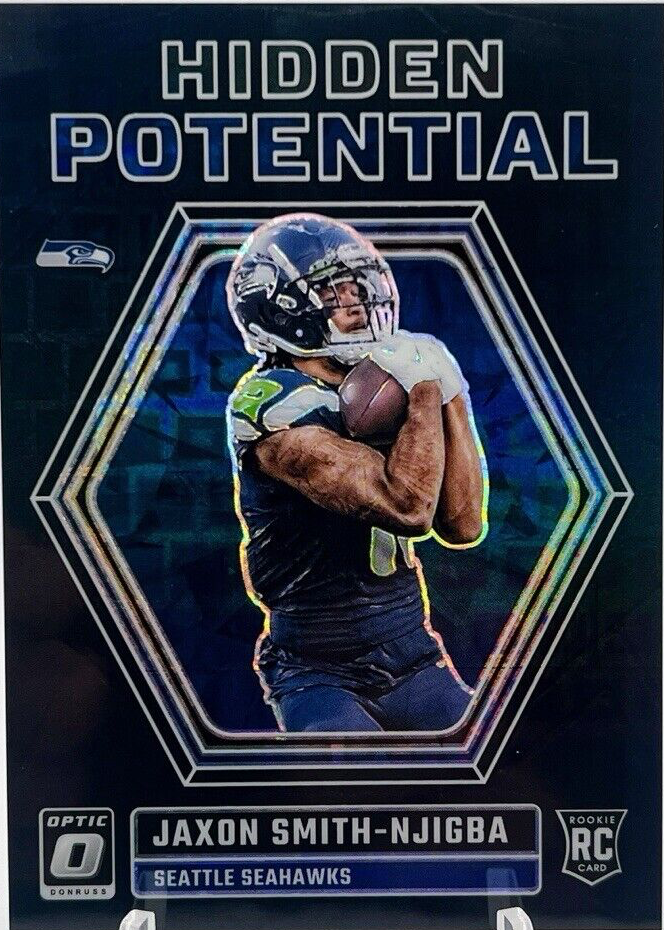 Jaxon Smith-Njigba 2023 Optic #HP-JSN Hidden Potential - Black