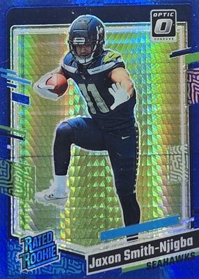 2023 Optic #293 Blue Hyper