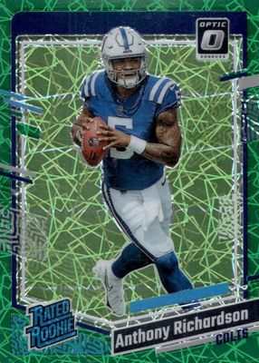 Anthony Richardson 2023 Optic #247 Wave /300 Price Guide