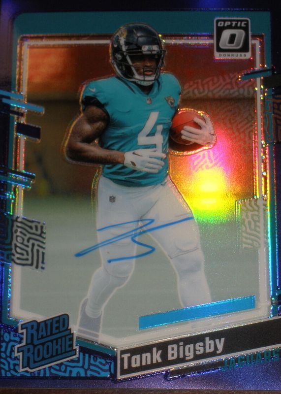 Anthony Richardson 2023 Optic #247 Rated Rookie Autographs - Purple /35 Rookie SGC 9