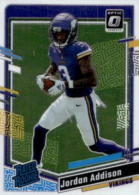その他 2023 Black White Night Jordan Addison Jordan Addison 2023 Black #WN-21 White Night /(SSP) Price