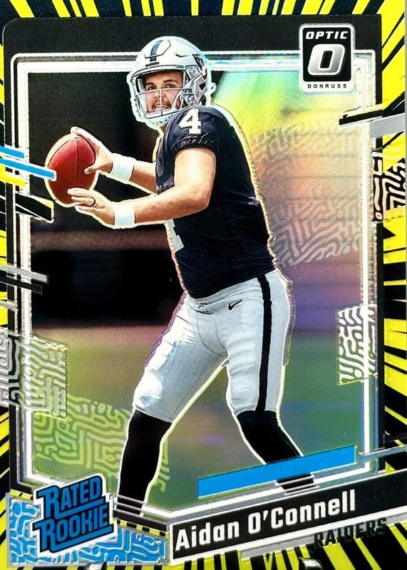 Aidan O'Connell 2023 Optic #258 Electricity /69 Rookie RAW