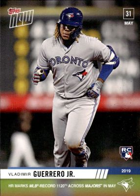 2019 Topps Now #305 Base (Print Run: 996)