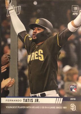 2019 Topps Now #106 Base (Print Run: 813)