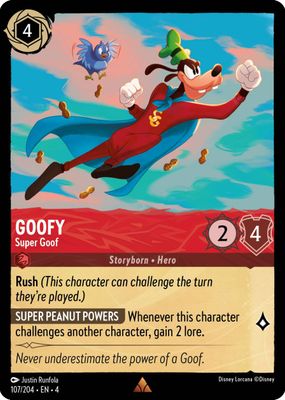 Goofy - Super Goof 2024 Ursula's Return #214/204 Enchanted