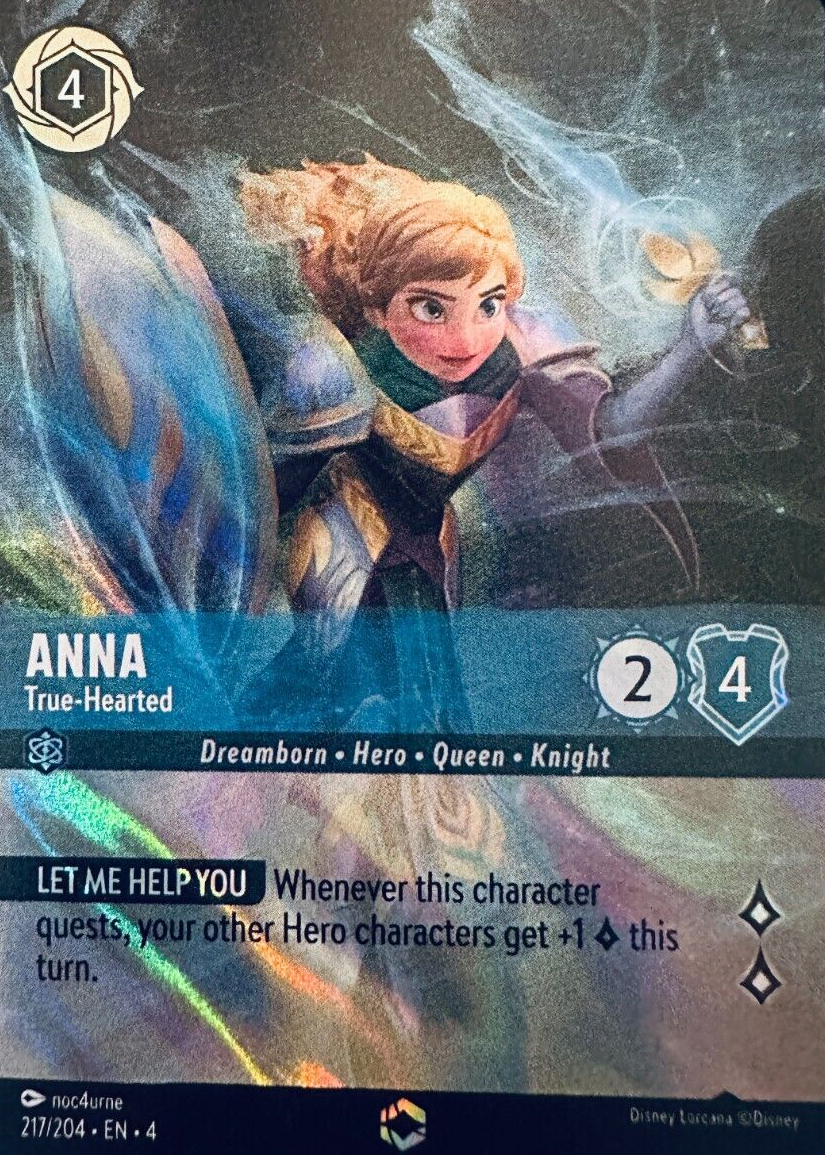 anna lorcana card Lorcana - Reign of Jafar - Anna - Magical Mission (Rare) main image 1