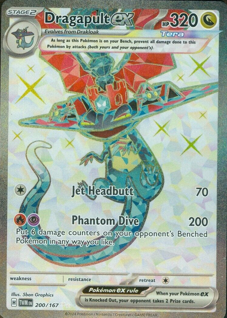 dragapult stage 2 pokemon card value Pokemon DRAGAPULT hp150 Stage 2