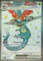 Pokemon TCG Dragapult Ex 130/167 - Twilight Masquerade Half Art Holo Rare (NM)