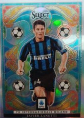 Javier Zanetti 2023 Select Serie A #29 Stained Glass /(SSP