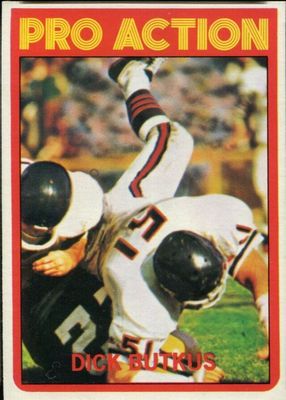 1972 Topps #341 In Action